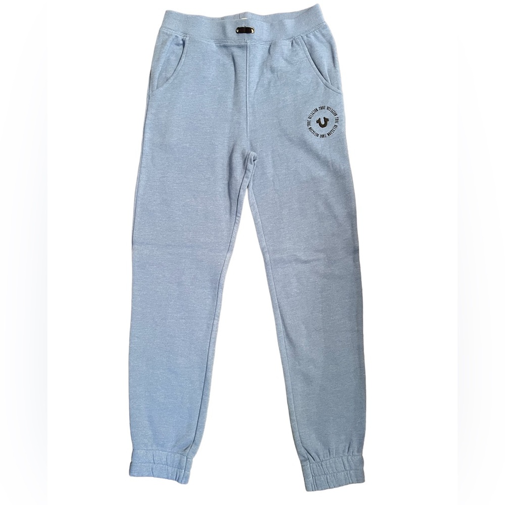 TRUE RELIGION SWEATPANTS BLUE BRAND NEW WITH TAGS COMFY SWEATS BOYS YOUTH KIDS